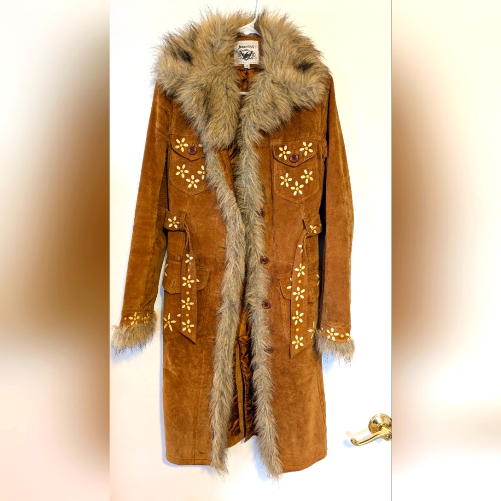 Vintage "Jessie USA" Suede coat